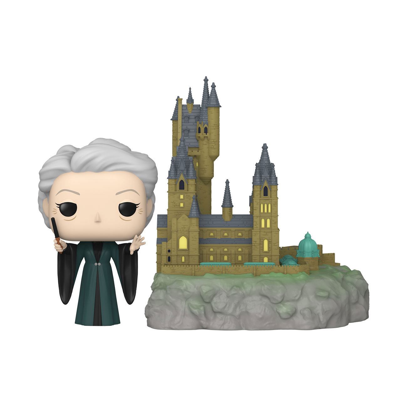 Harry Potter - Chamber of Secrets Anniversary - Minerva w/Hogwarts (33) Funko Pop! Town Vinyl Figure 9 cm