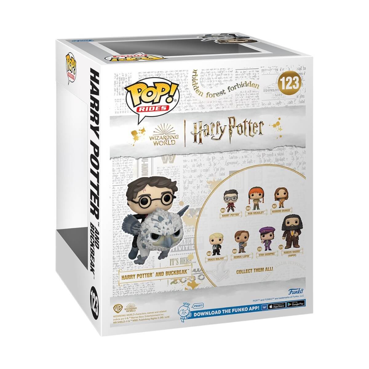 Harry Potter - Harry Potter and Buckbeak (123) Funko Pop! Rides Vinyl Figure 13 cm