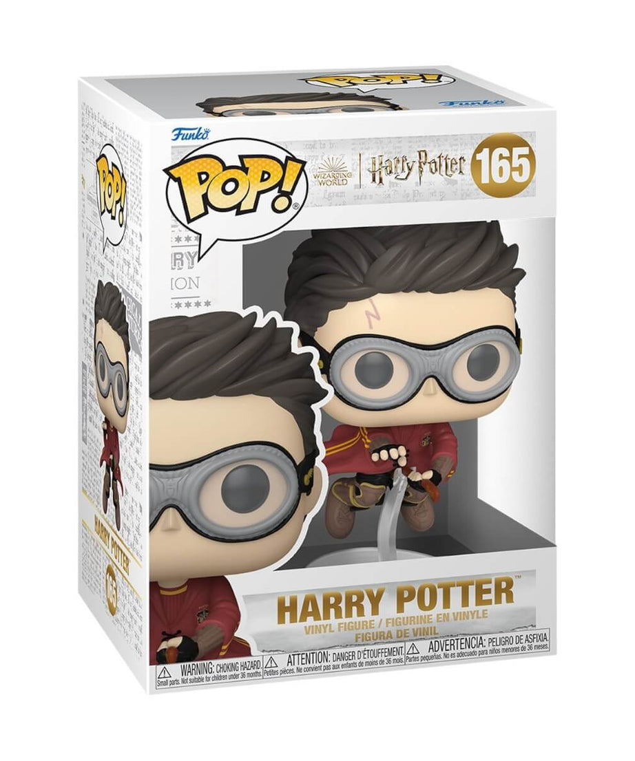 Harry Potter - Harry Potter with Broom (Quidditch) (165) Funko Pop! Vinyl Figure 9 cm