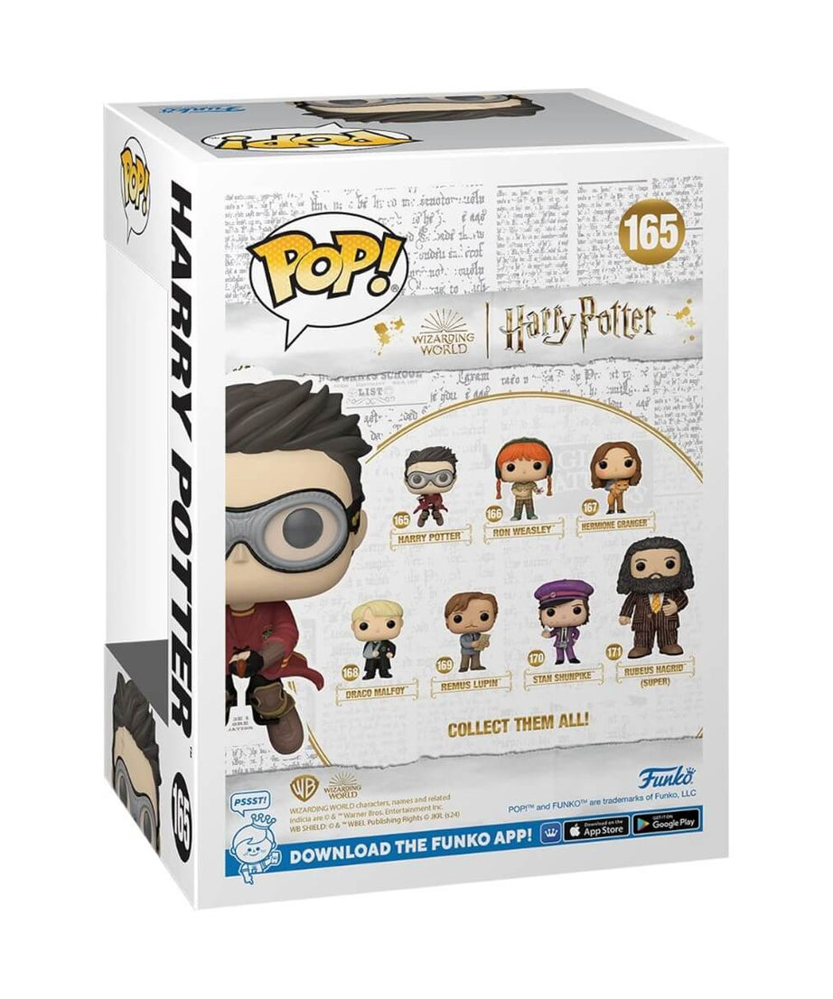 Harry Potter - Harry Potter with Broom (Quidditch) (165) Funko Pop! Vinyl Figure 9 cm