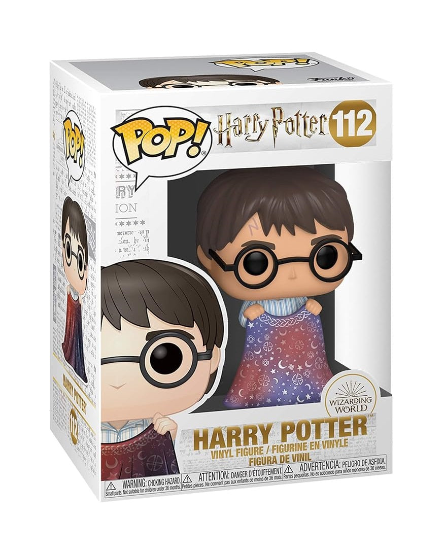 Harry Potter - Harry with Invisibility Cloak (112) Funko POP! Movies Vinyl Figure 9 cm