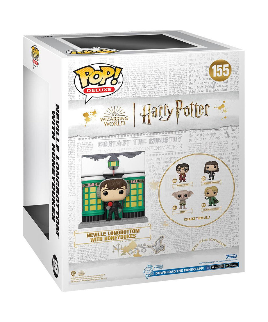 Harry Potter - Honeydukes w/Neville (155) Chamber of Secrets Anniversary Funko Pop! Deluxe Vinyl Figure Hogsmeade 9 cm