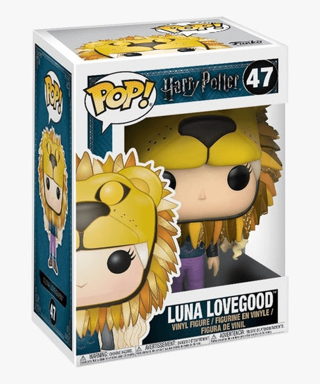 Harry Potter - Luna Lovegood with Lion Head (47) Funko Pop! Movies Vinyl Figure 9 cm
