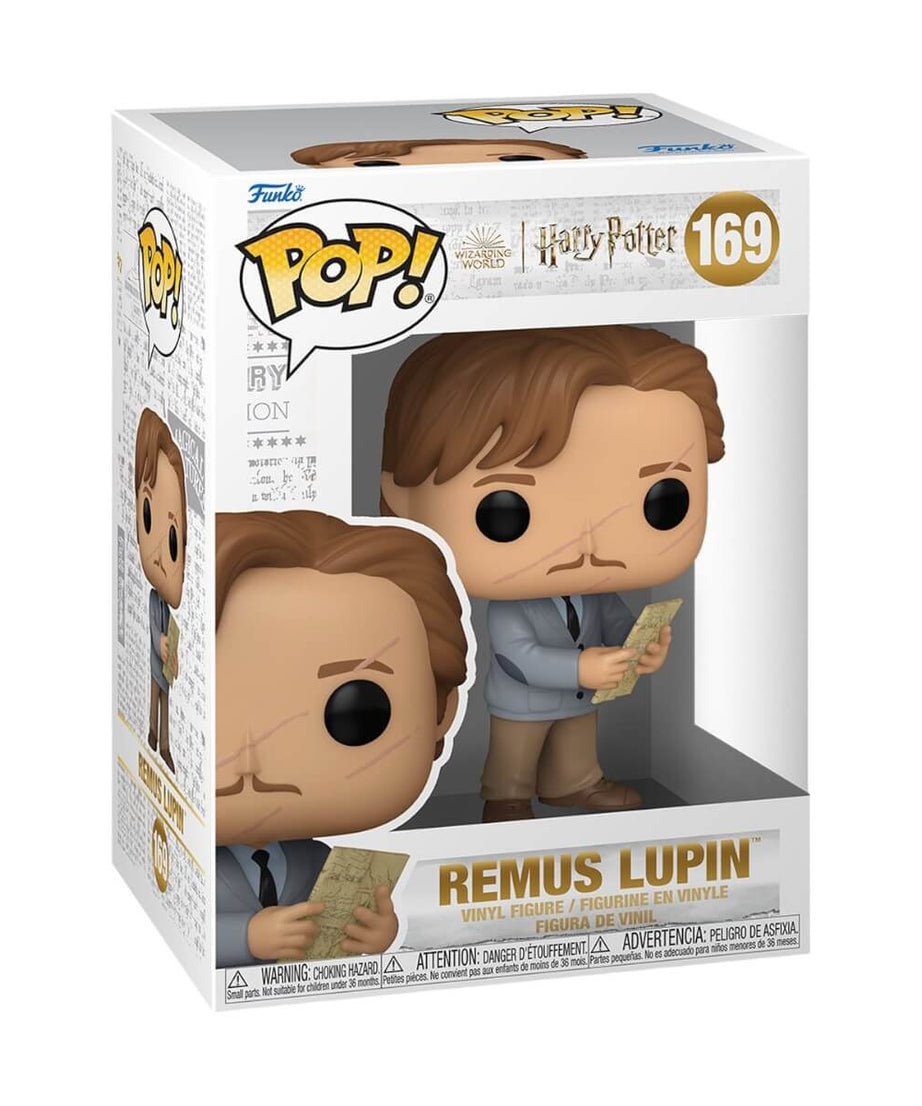 Harry Potter - Remus Lupin with Marauders Map (169) Funko Pop! Vinyl Figure 9 cm