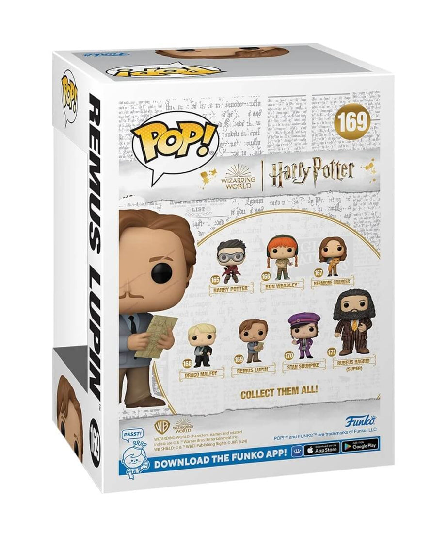 Harry Potter - Remus Lupin with Marauders Map (169) Funko Pop! Vinyl Figure 9 cm