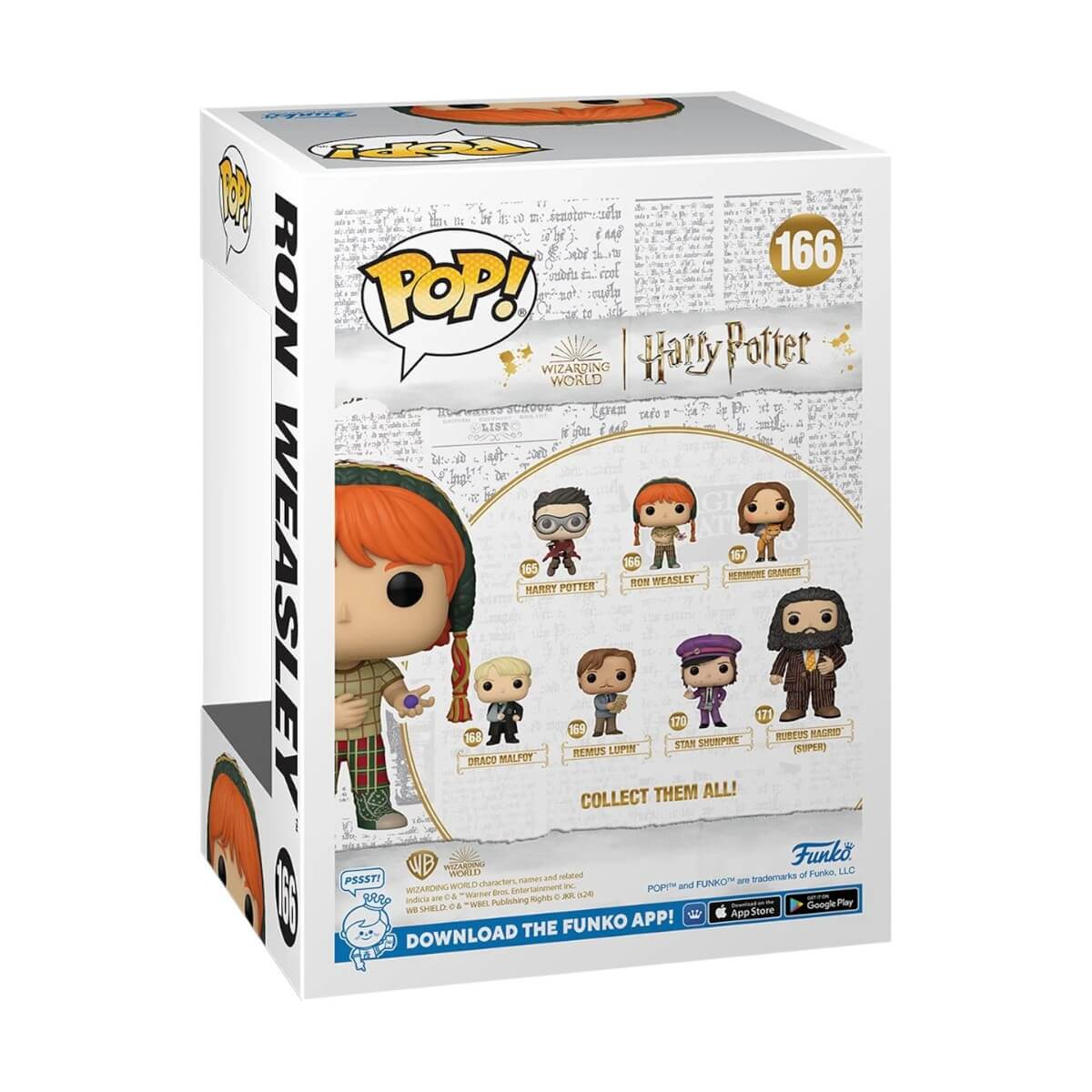 Harry Potter - Ron Weasley with Candy (166) Funko Pop! Vinyl Figure 10 cm