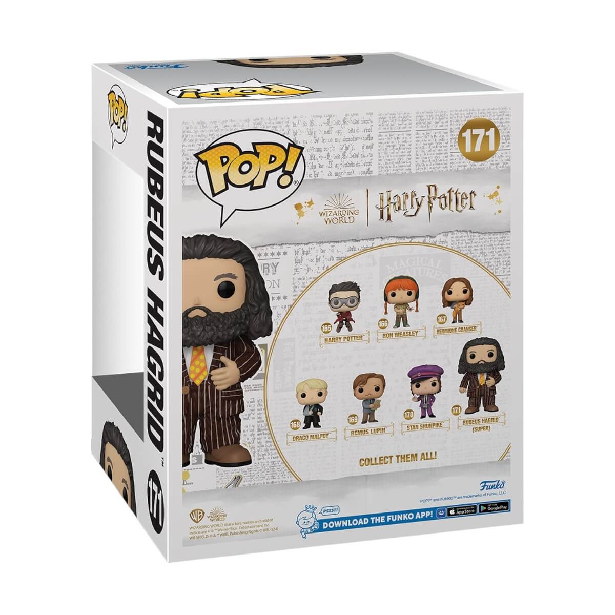 Harry Potter - Rubeus Hagrid (Animal Pelt Outfit) (171) Super Sized Funko Pop! Vinyl Figure 15 cm