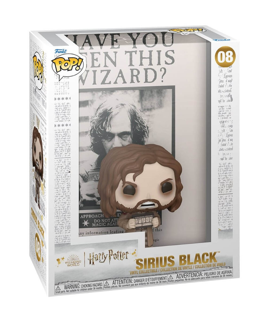 Harry Potter - Sirius Black (08) Funko Pop! Comic Covers Vinyl Figure 9 cm