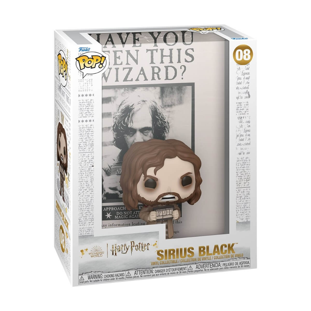 Harry Potter - Sirius Black (08) Funko Pop! Comic Covers Vinyl Figure 9 cm