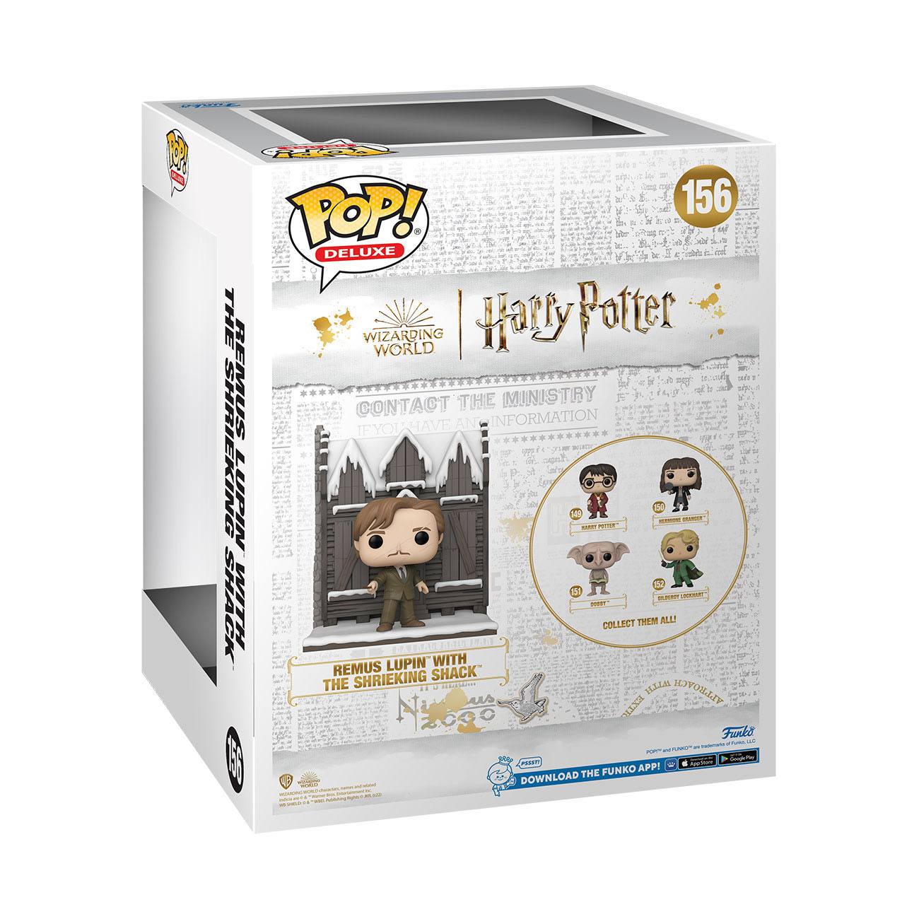 Harry Potter - Remus Lupin w/Shrieking Shack (156) Chamber of Secrets Anniversary Funko Pop! Deluxe Figure Hogsmeade