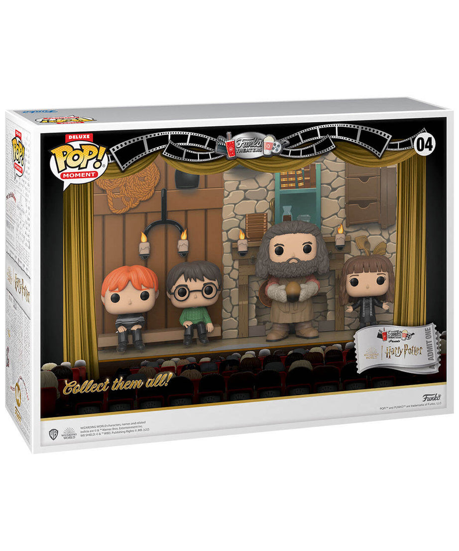 Harry Potter Moments - Hagrid's Hut (Ron/Harry/Hagrid/Hermione) (04) Funko Pop! Deluxe 4-pack Vinyl Figure 9 cm