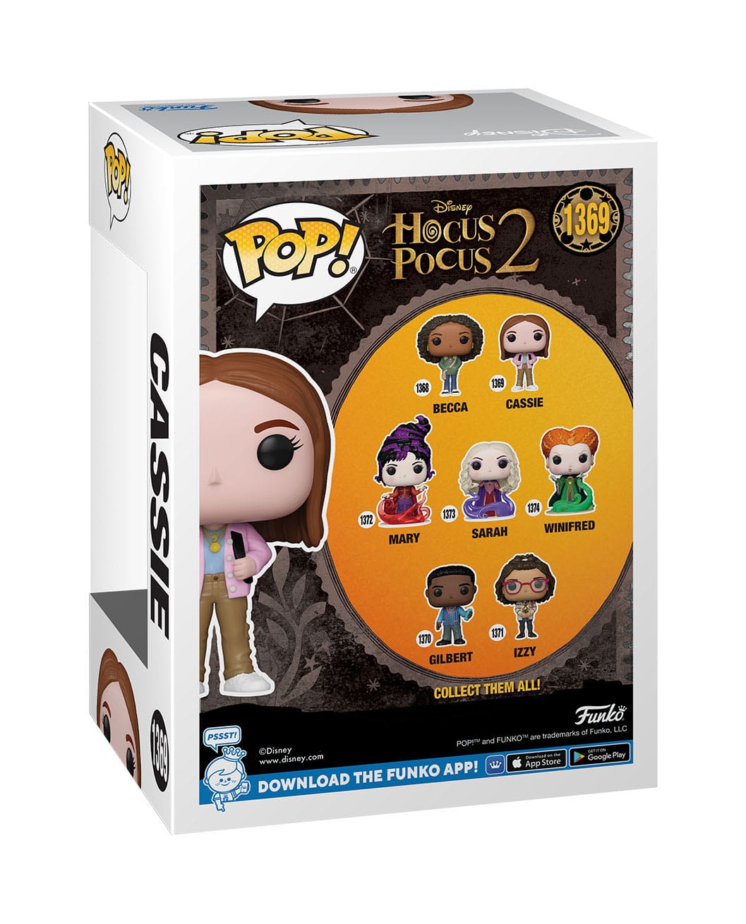 Hocus Pocus 2 - Cassie (1369) Funko Pop! Disney Cassie Traske Vinyl Figure 9 cm
