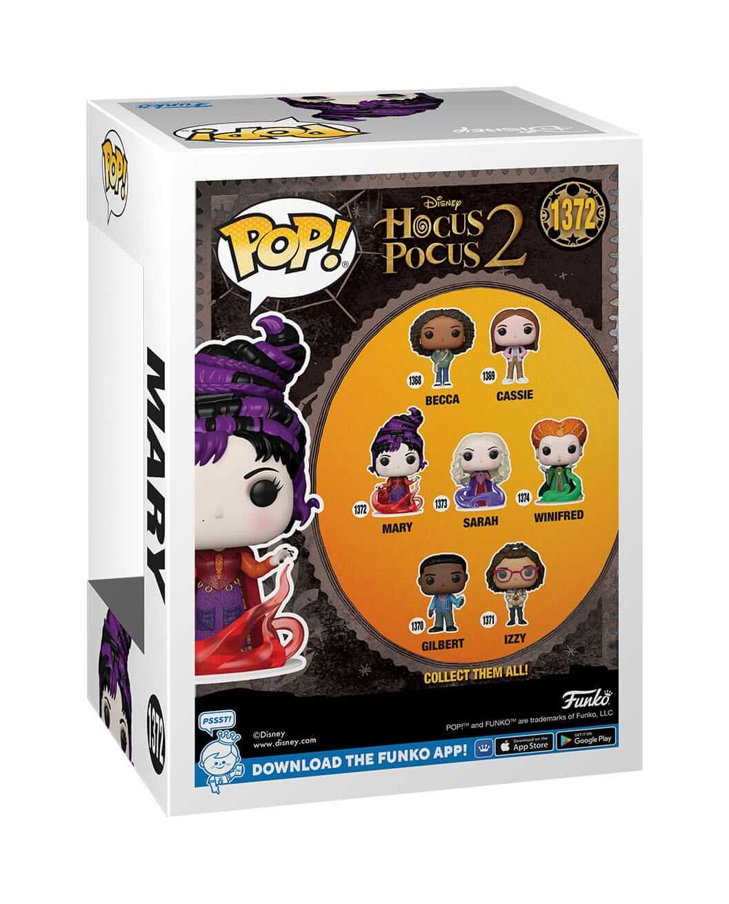 Hocus Pocus 2 - Mary Sanderson (Smoke) (1372) Funko Pop! Disney Vinyl Figure 9 cm