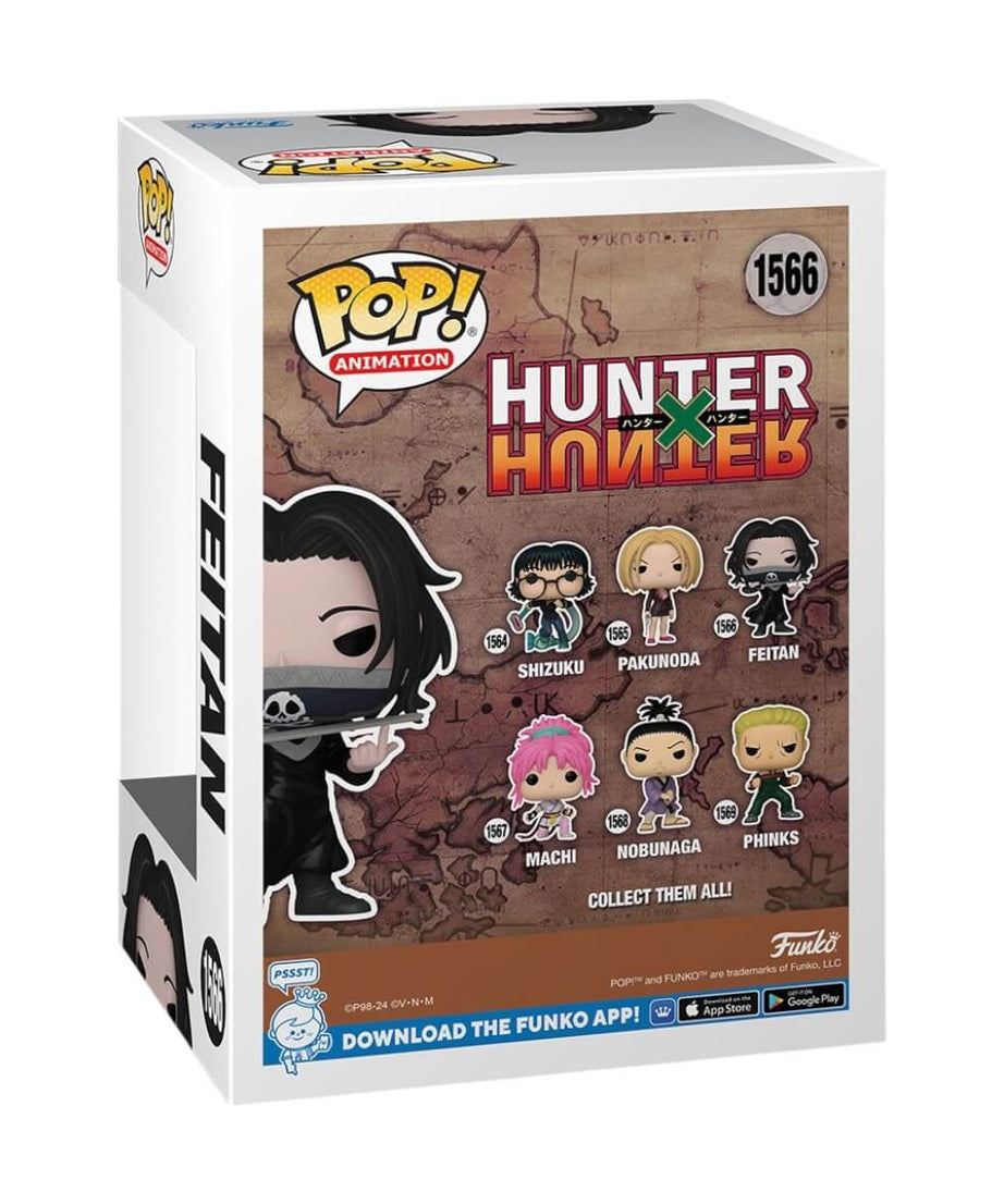 Hunter x Hunter - Feitan Portor (1566) Funko Pop! Animation Anime Vinyl Figure 9 cm
