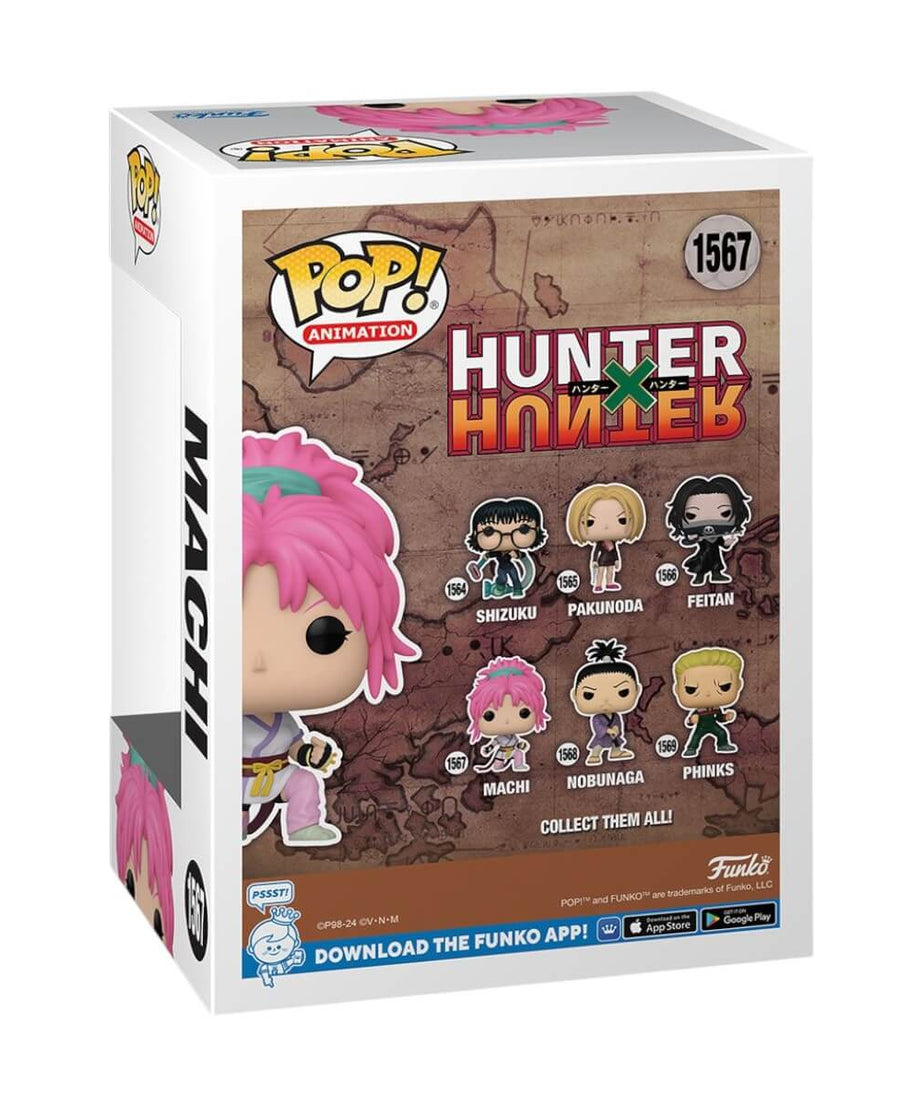 Hunter x Hunter - Machi Komacine (1567) Funko Pop! Animation Anime Vinyl Figure 9 cm