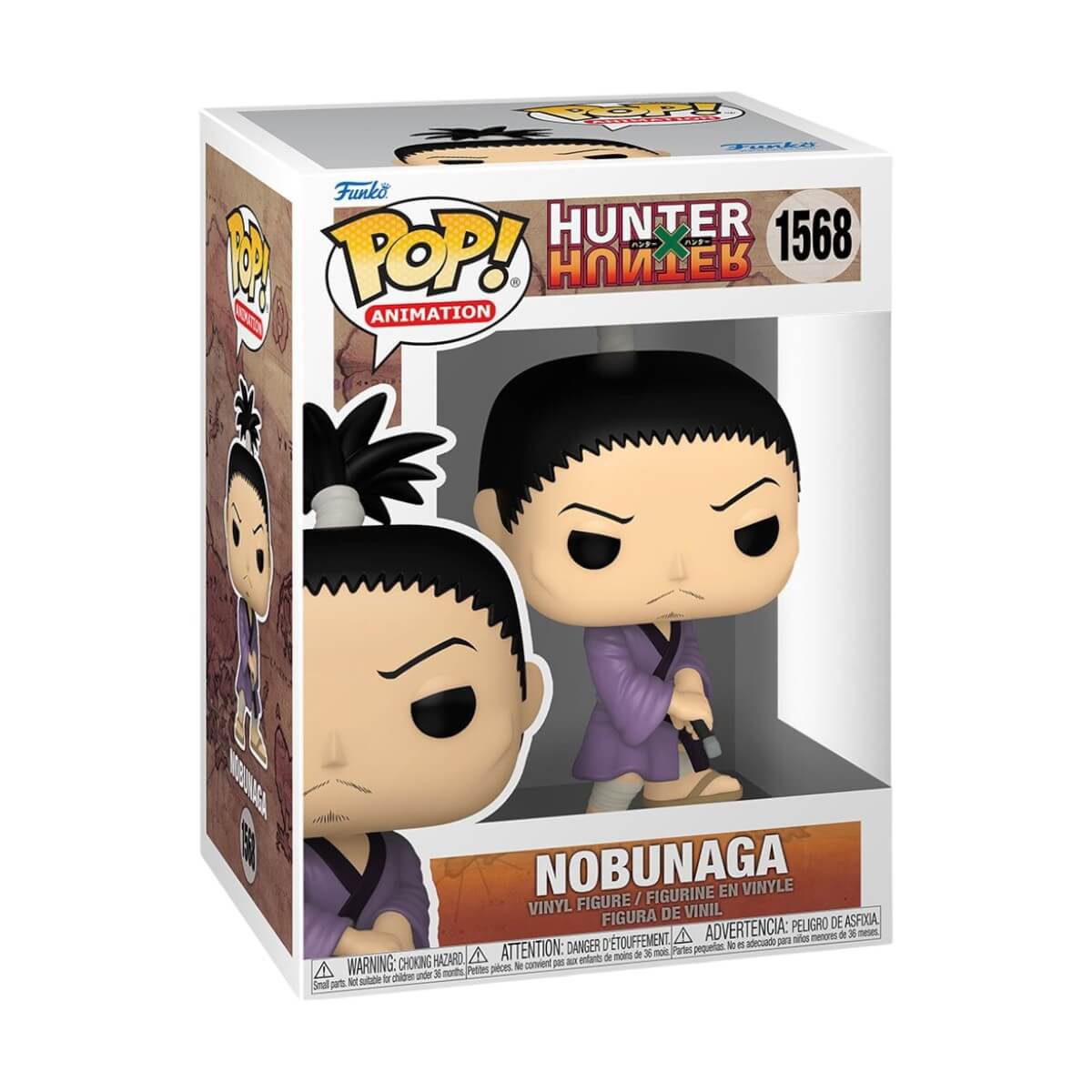 Hunter x Hunter - Nobunaga Hazama (1568) Funko Pop! Animation Anime Vinyl Figure 9 cm