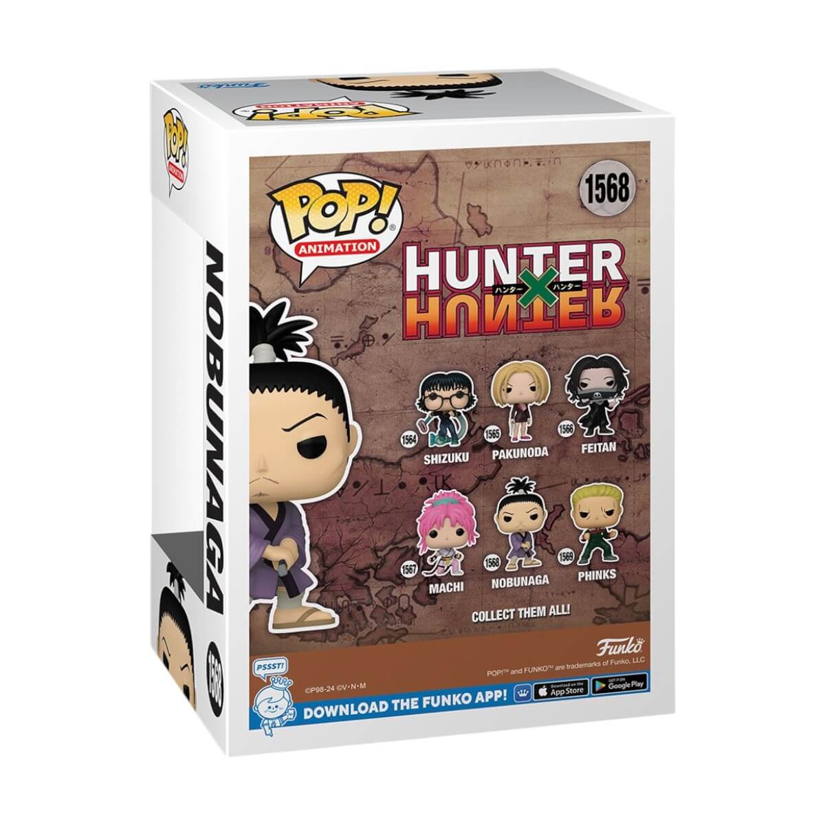Hunter x Hunter - Nobunaga Hazama (1568) Funko Pop! Animation Anime Vinyl Figure 9 cm