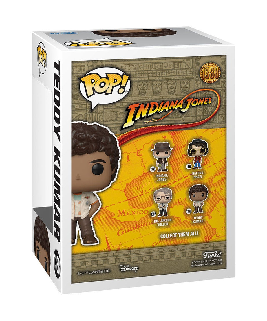 Indiana Jones 5 - Teddy Kumar (1388) Funko Pop! Movies Vinyl Figure 9 cm