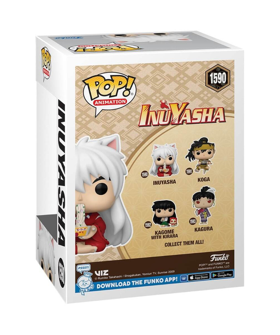 InuYasha - Inuyasha (Eating) (1590) Funko Pop! Animation Anime Vinyl Figure 9 cm