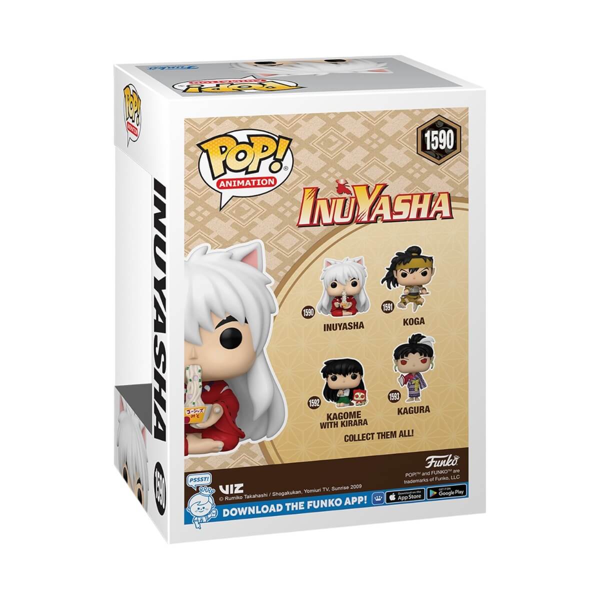 InuYasha - Inuyasha (Eating) (1590) Funko Pop! Animation Anime Vinyl Figure 9 cm