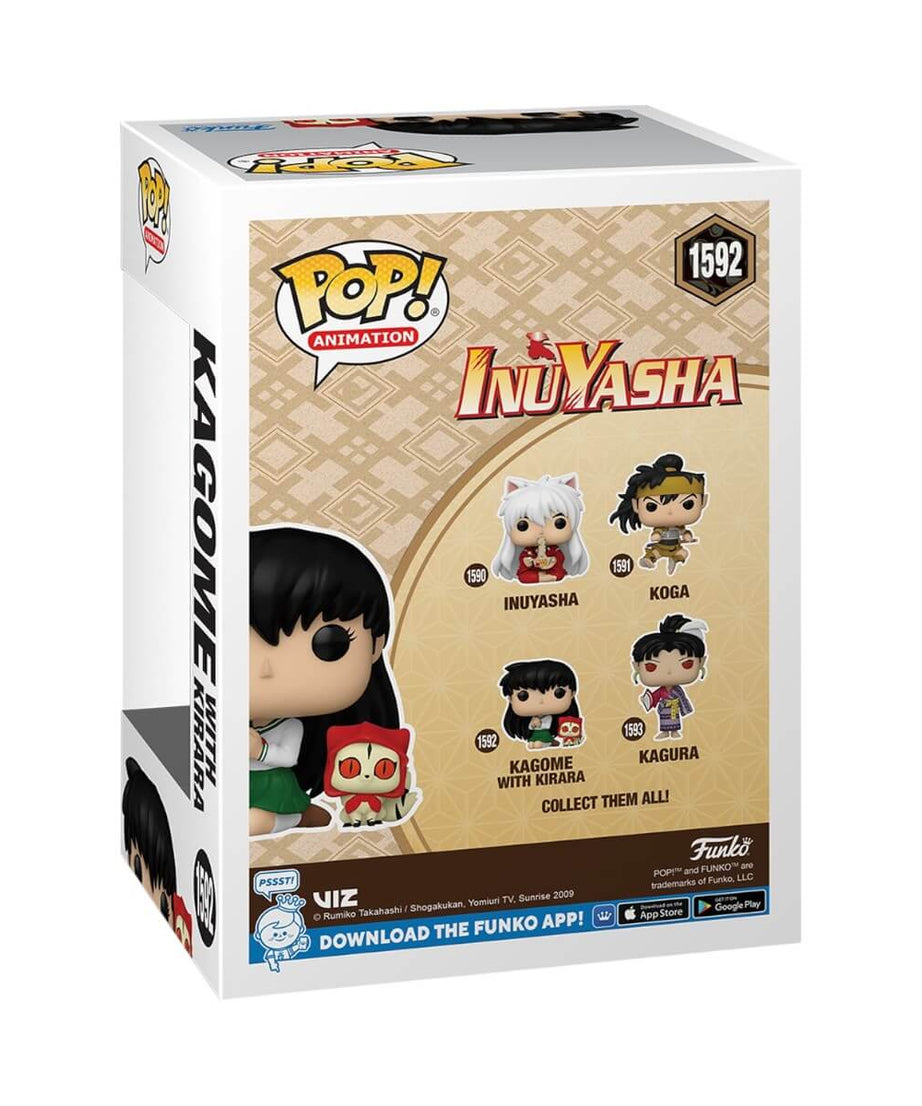InuYasha - Kagome with Kirara (1592) Funko Pop! & Buddy Animation Anime Vinyl Figure 8 cm