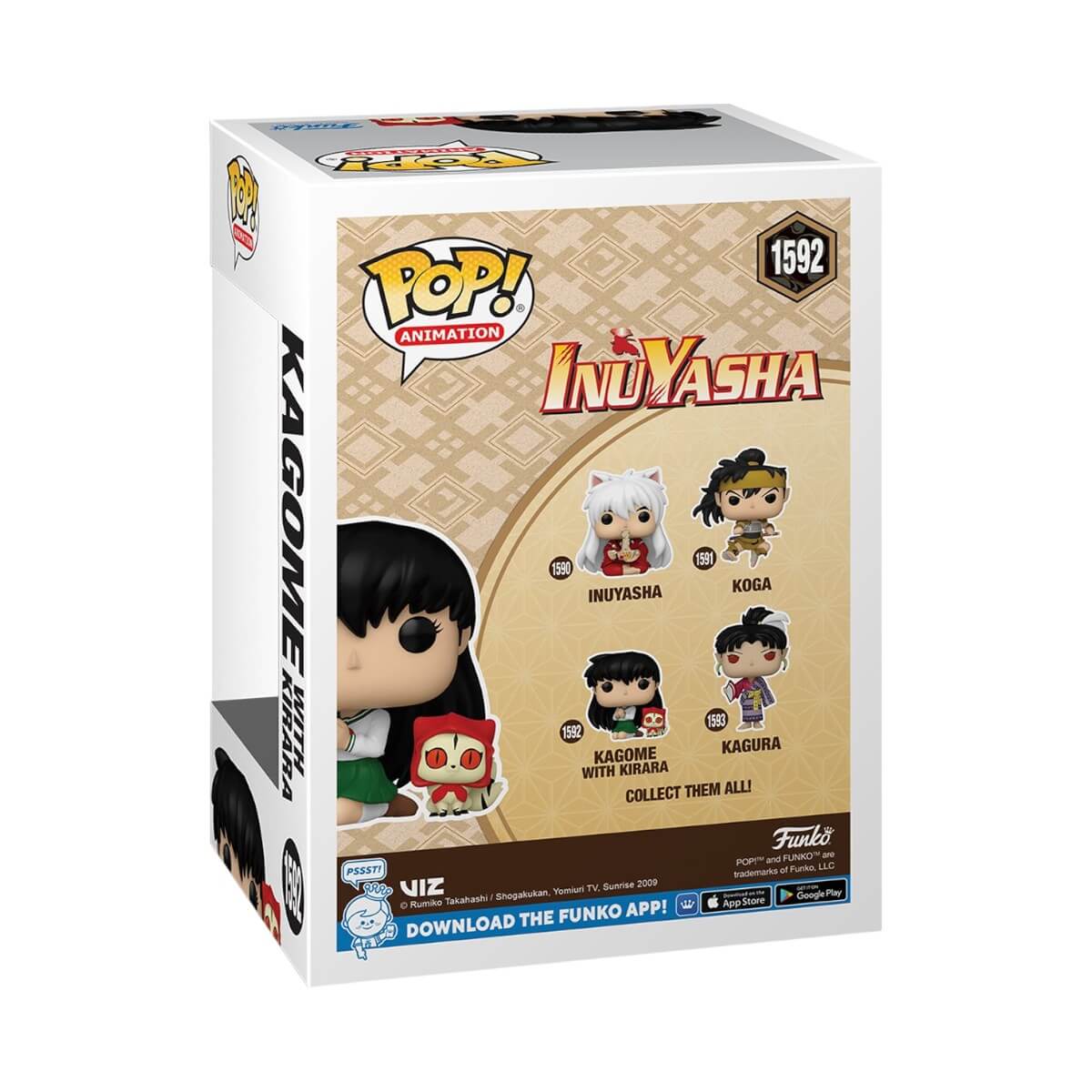 InuYasha - Kagome with Kirara (1592) Funko Pop! & Buddy Animation Anime Vinyl Figure 8 cm