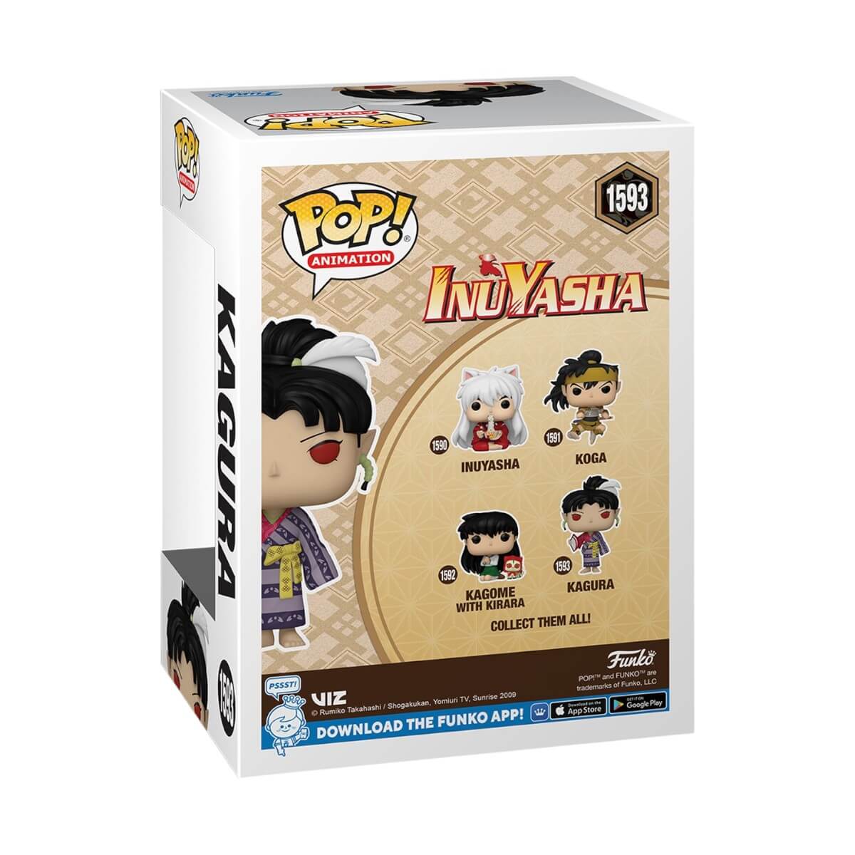 InuYasha - Kagura (1593) Funko Pop! Animation Anime Vinyl Figure 9 cm