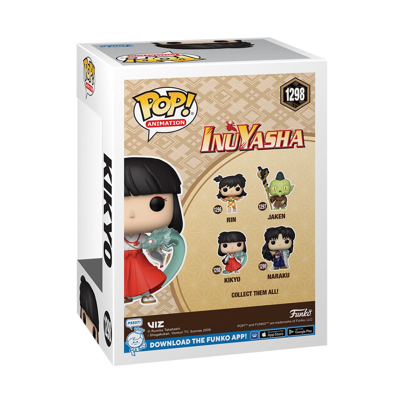 InuYasha - Kikyo (1298) Funko Pop! Animation Anime Vinyl Figure 9 cm
