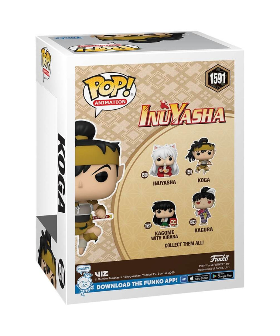 InuYasha - Koga (1591) Funko Pop! Animation Anime Vinyl Figure 11 cm
