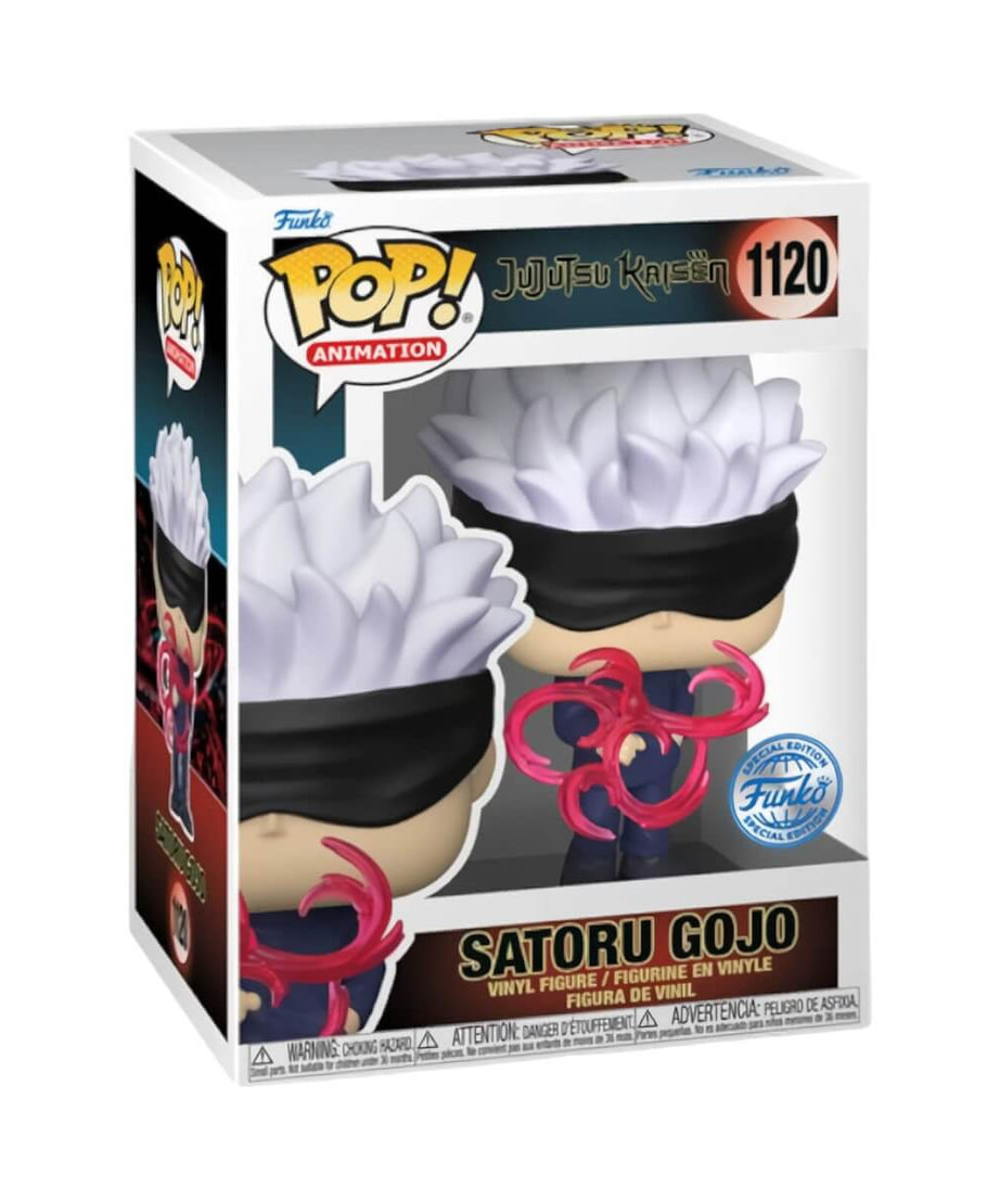 Jujutsu Kaisen - Satoru Gojo (Red Tech) (1120) Special Edition Funko Pop! Animation Anime Vinyl Figure 9 cm