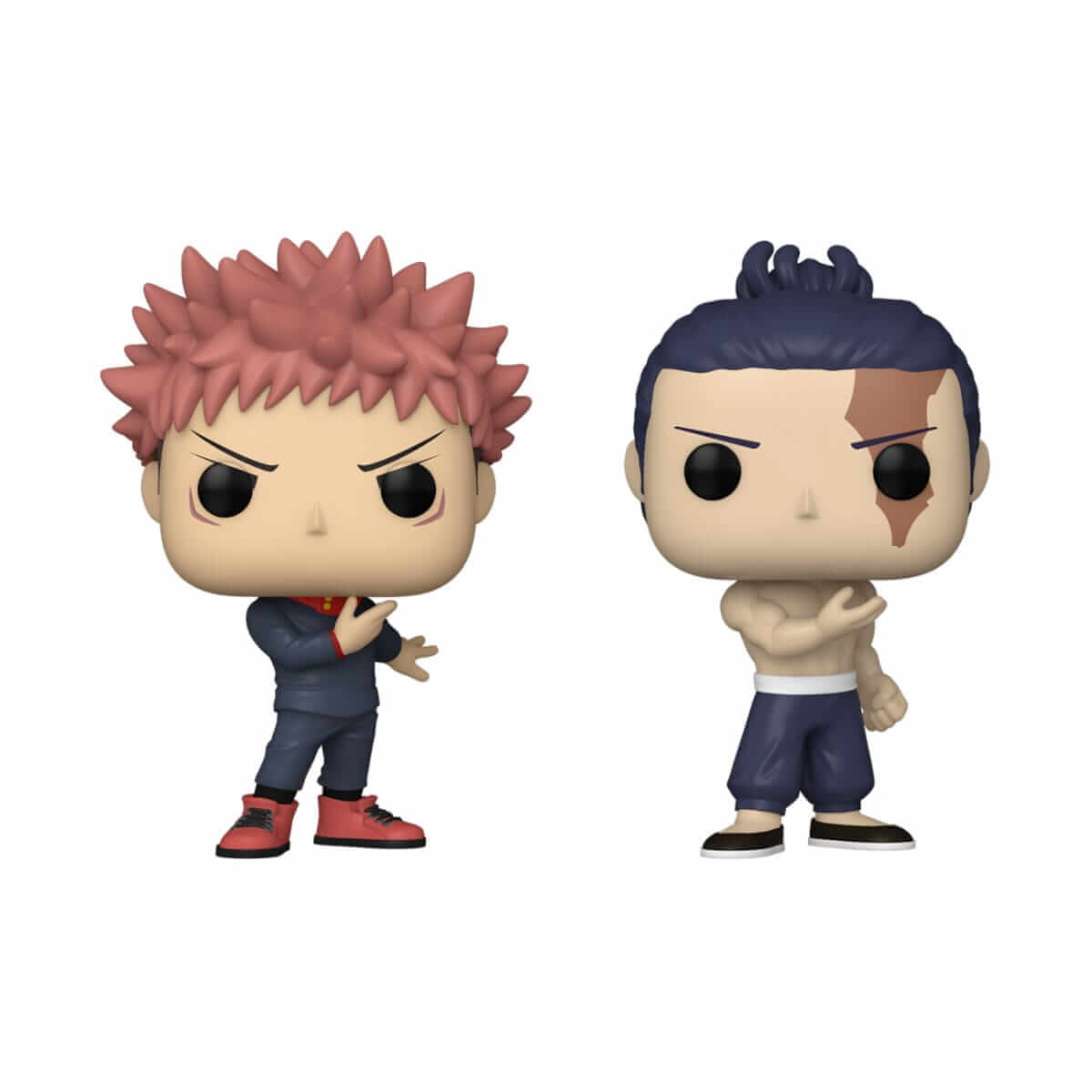 Jujutsu Kaisen - Yuji Itadori & Aoi Todo Funko Pop! Animation Anime Vinyl Figures 11 cm