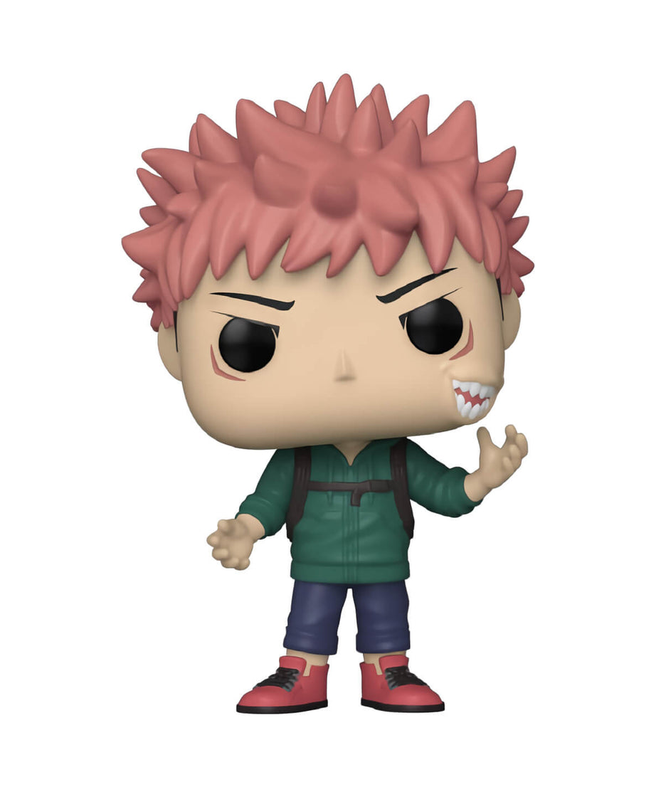 Jujutsu Kaisen - Yuji Itadori with Sukuna Mouth (1152) Funko Pop! Animation Anime Vinyl Figure 9 cm