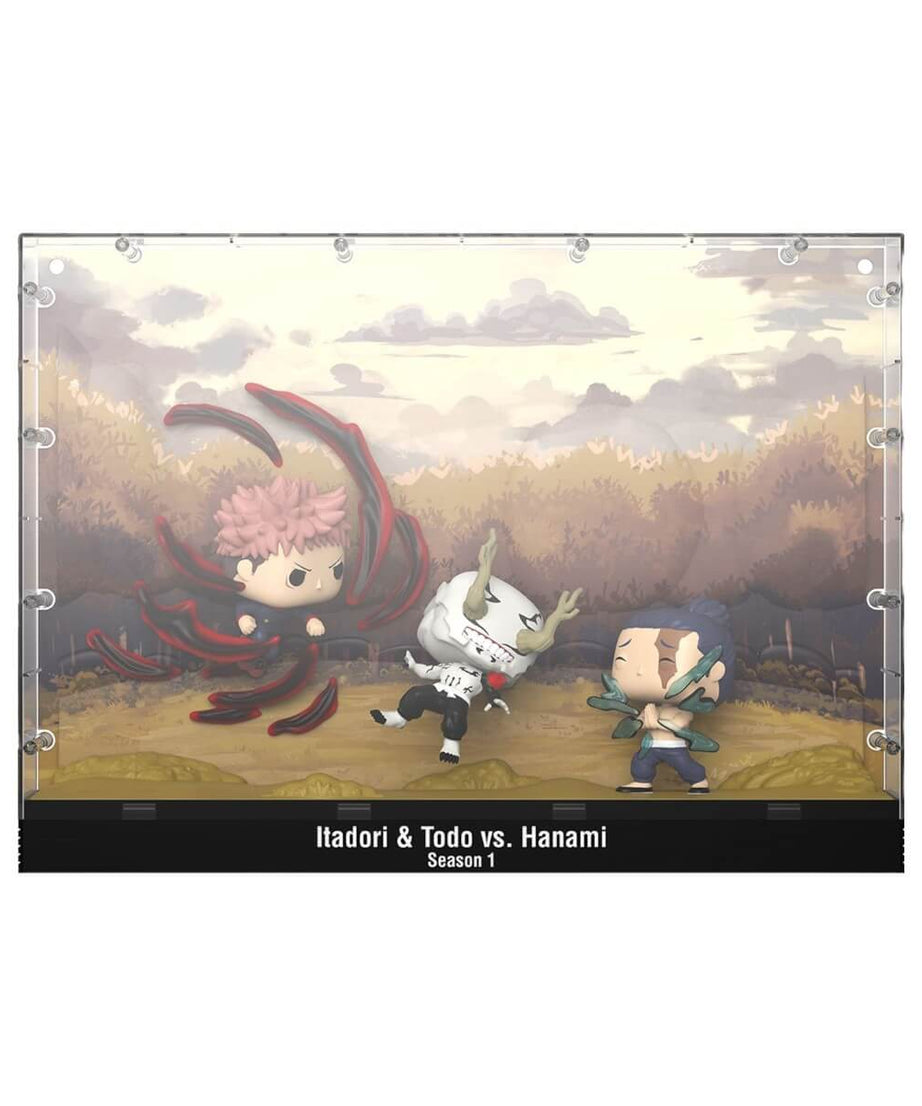 Jujutsu Kaisen Moments - Yuji Itadori & Aoi Todo vs. Hanami (06) Funko Pop! Anime Vinyl Figure 9 cm