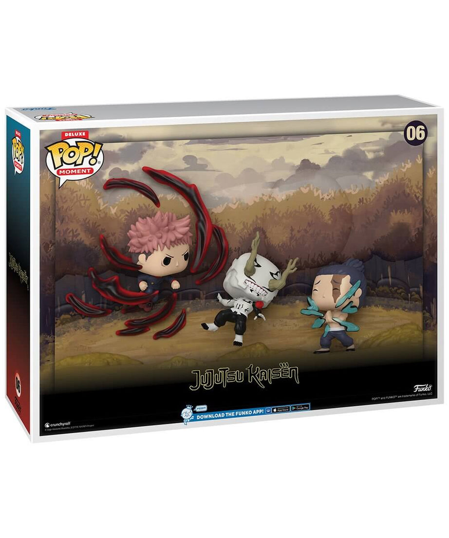 Jujutsu Kaisen Moments - Yuji Itadori & Aoi Todo vs. Hanami (06) Funko Pop! Anime Vinyl Figure 9 cm