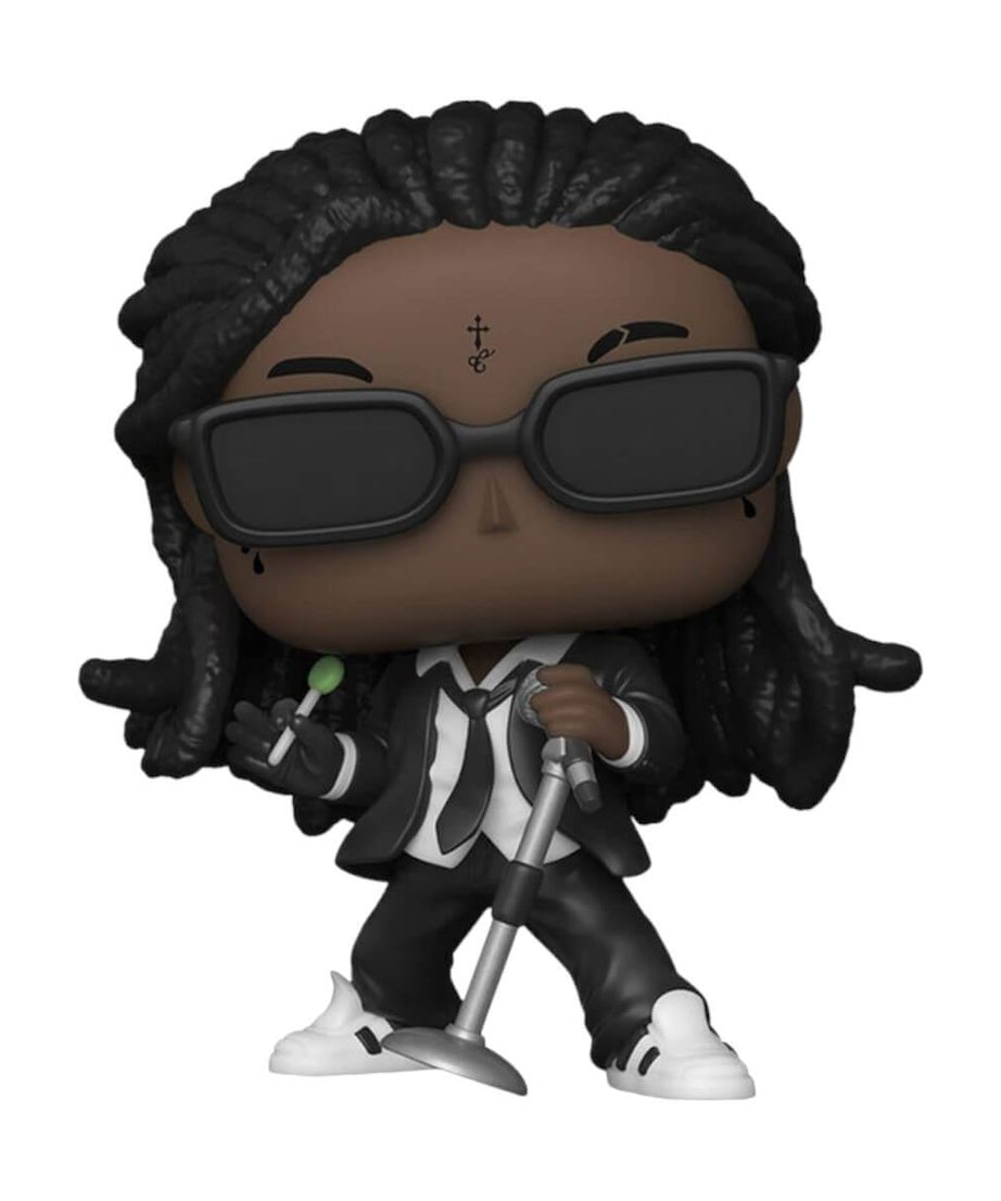 Lil Wayne - Lil Wayne with Lollipop (245) Exclusive Funko Pop! Rocks Rap Music Vinyl Figure 9 cm