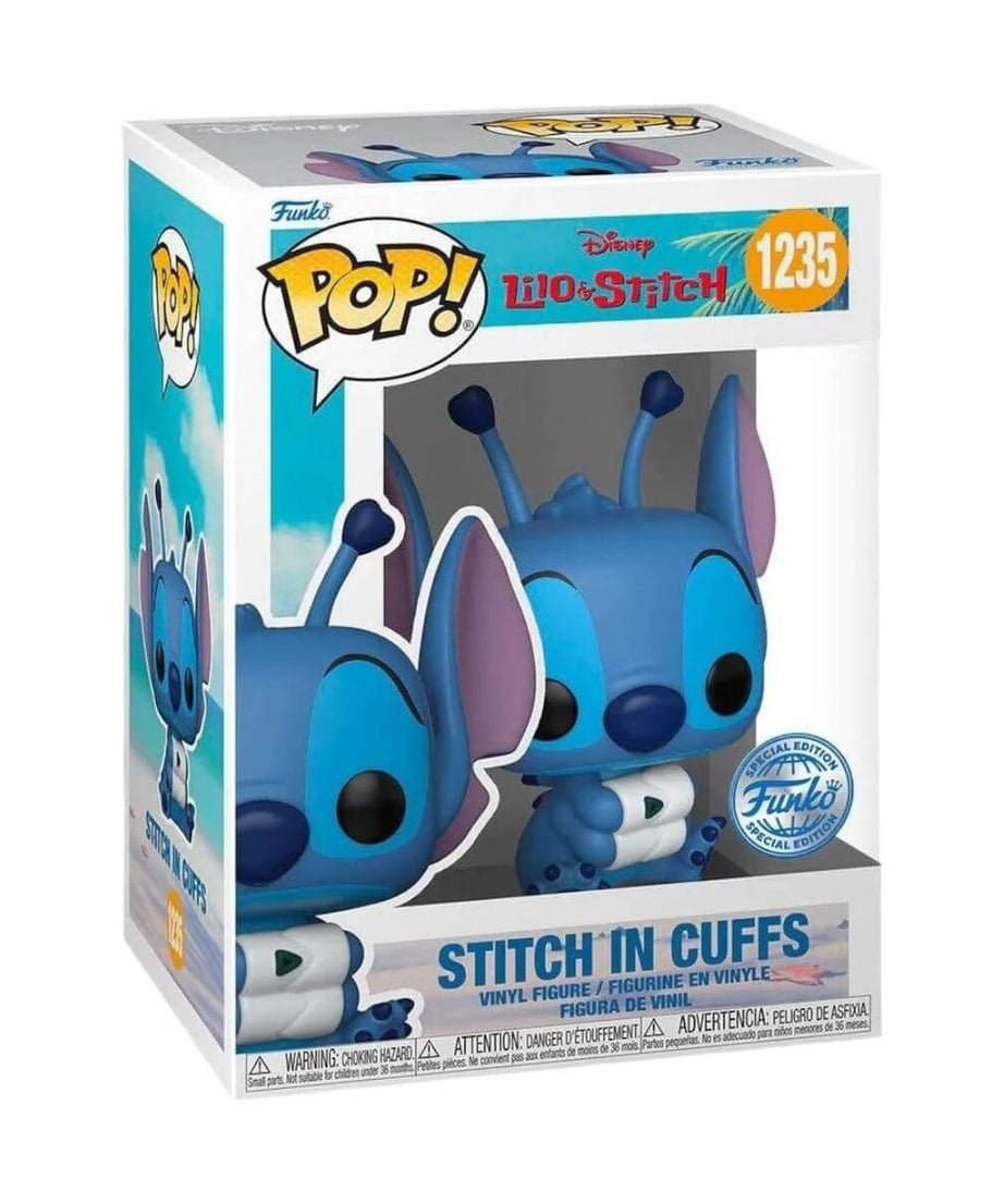 Lilo & Stitch - Stitch in cuffs (1235) Special Edition Funko Pop! Disney Vinyl Figure 9 cm