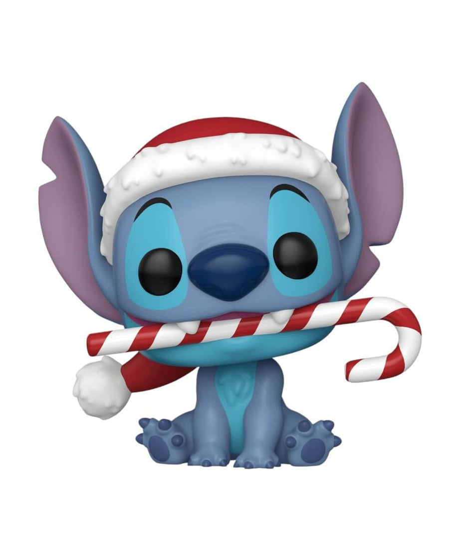 Lilo & Stitch - Stitch with Candy Cane (1502) Funko Pop! Disney Christmas Holiday Vinyl Figure 9 cm