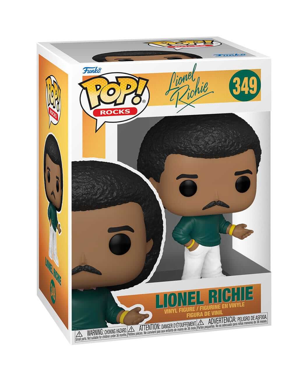 Lionel Richie (349) Funko Pop! Rocks Music Vinyl Figure 9 cm