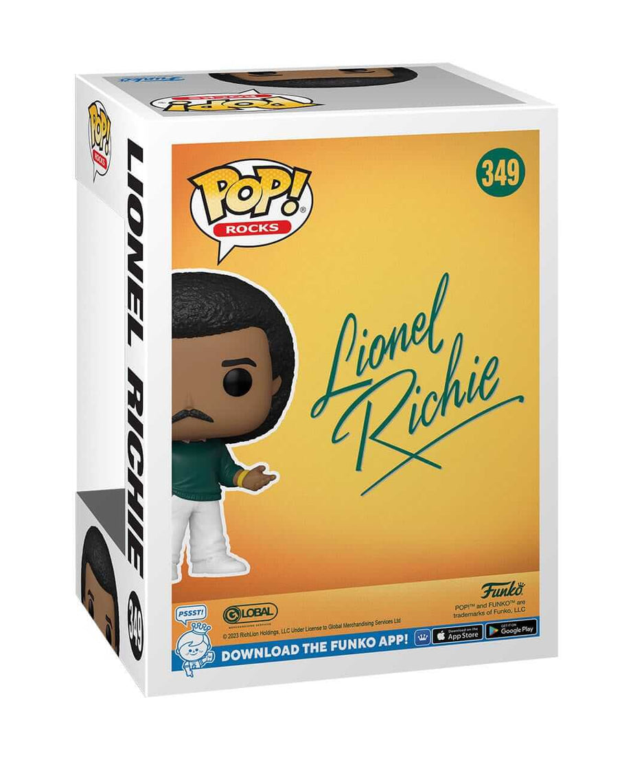 Lionel Richie (349) Funko Pop! Rocks Music Vinyl Figure 9 cm
