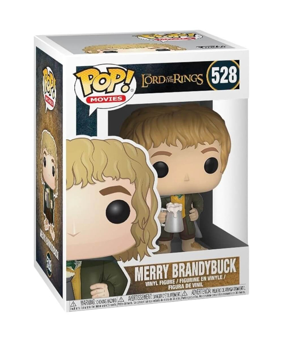 The Lord of the Rings - Merry Brandybuck (528) Funko Pop! Movies Il Signore degli Anelli Meriadoc Vinyl Figure 9 cm