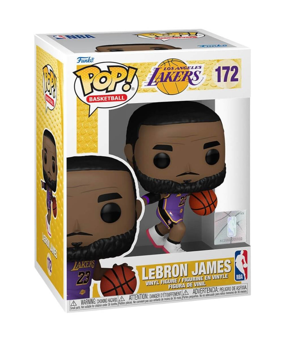 Los Angeles Lakers - LeBron James (172) Funko Pop! Basketball NBA Legends Vinyl Figure 9 cm