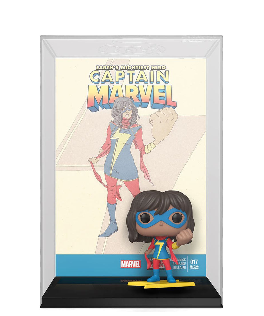Marvel - Captain Marvel (17) Special Edition Funko Pop! Comic Covers Kamala Khan Vinyl Figure 9 cm