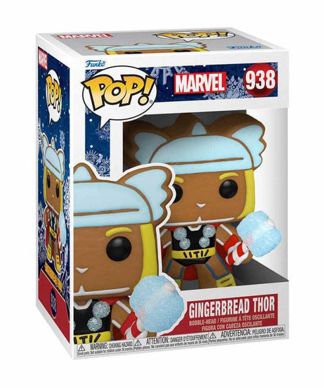 Marvel - Gingerbread Thor (938) Funko POP! Marvel Vinyl Figure 9 cm