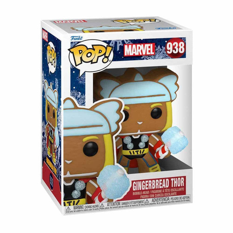 Marvel - Gingerbread Thor (938) Funko POP! Marvel Vinyl Figure 9 cm