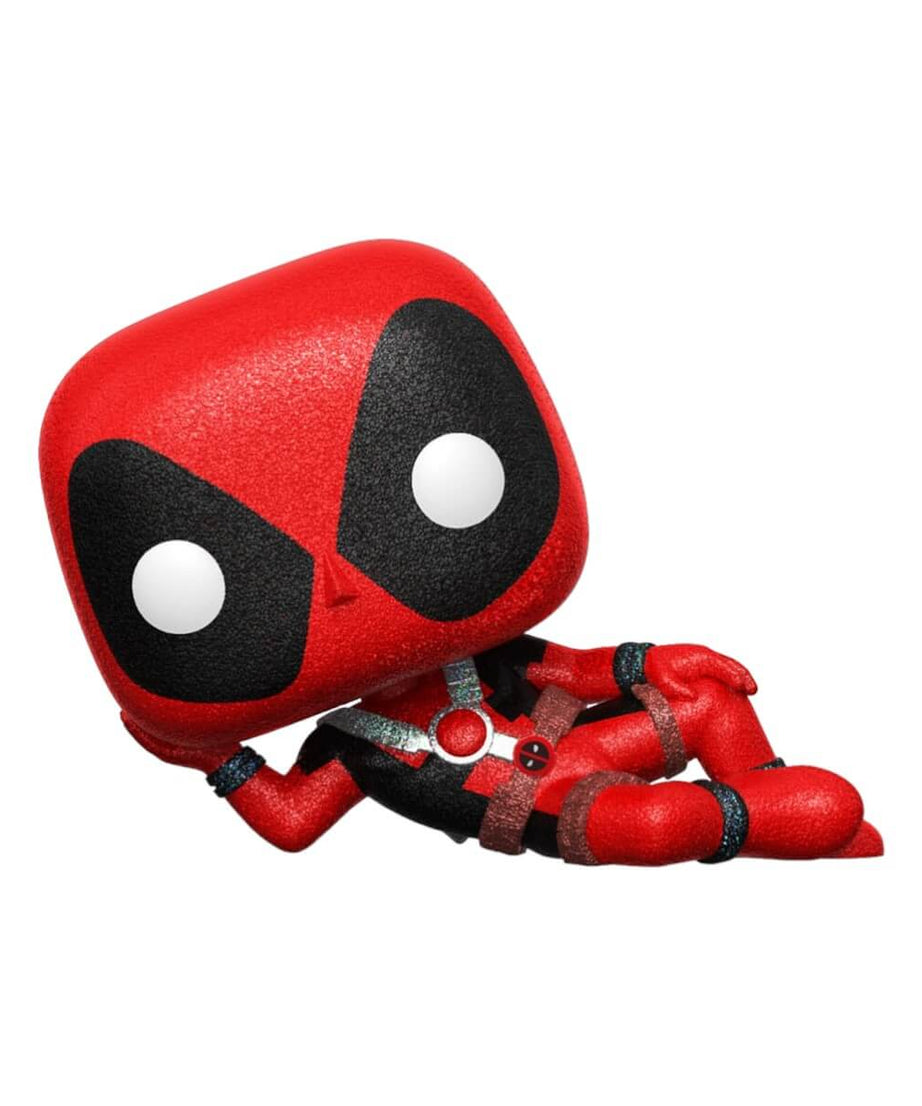 Marvel - Lazy Deadpool (DIAMOND GLITTER) (320) Funko Pop! Parody Vinyl Figure 9 cm