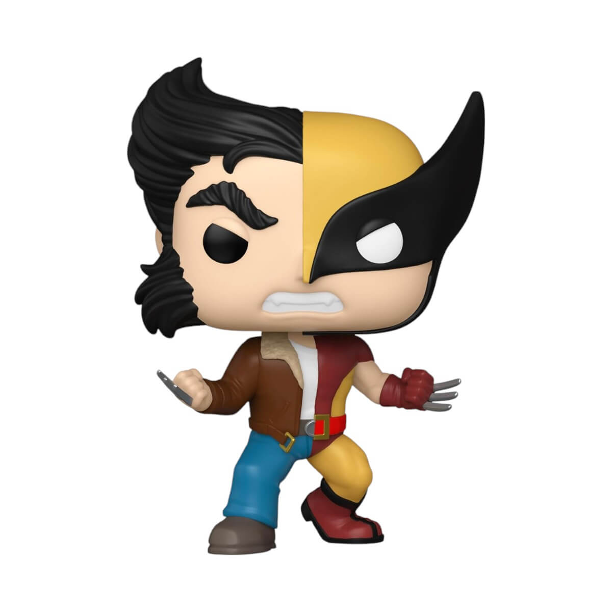 Marvel - Logan/Wolverine (1433) Funko Pop! Split Vinyl Figure 10 cm