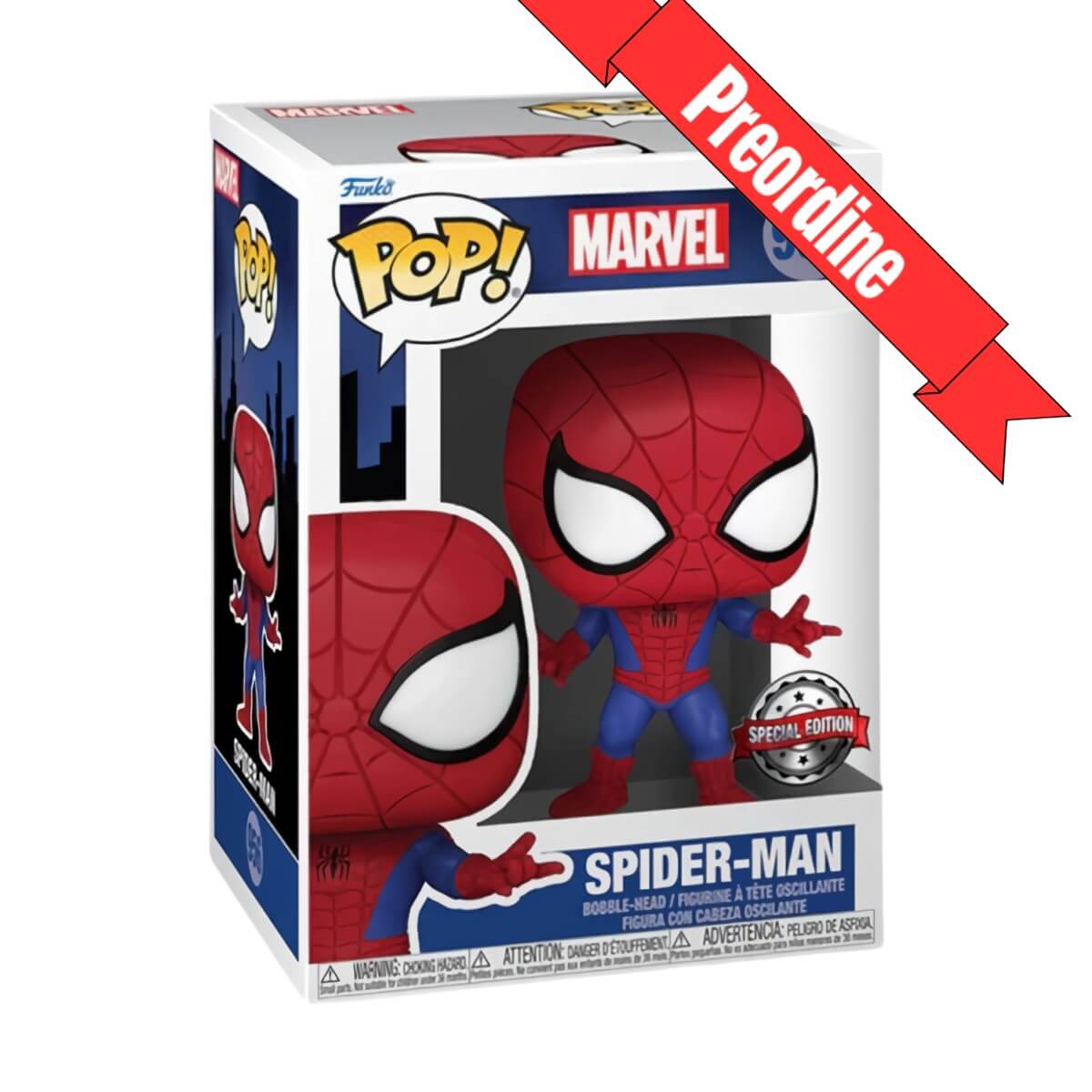 Marvel - Spider-Man (956) Special Edition Funko Pop! Bobble-Head Vinyl Figure 9 cm