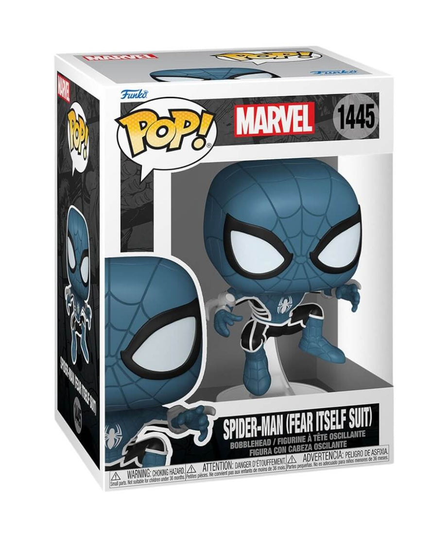 Marvel - Spider-Man (Fear Itself Suit) GLOW IN THE DARK (1445) Funko Pop! Asgardian Armor Vinyl Figure 10 cm