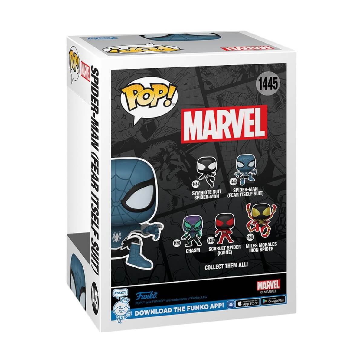 Marvel - Spider-Man (Fear Itself Suit) GLOW IN THE DARK (1445) Funko Pop! Asgardian Armor Vinyl Figure 10 cm