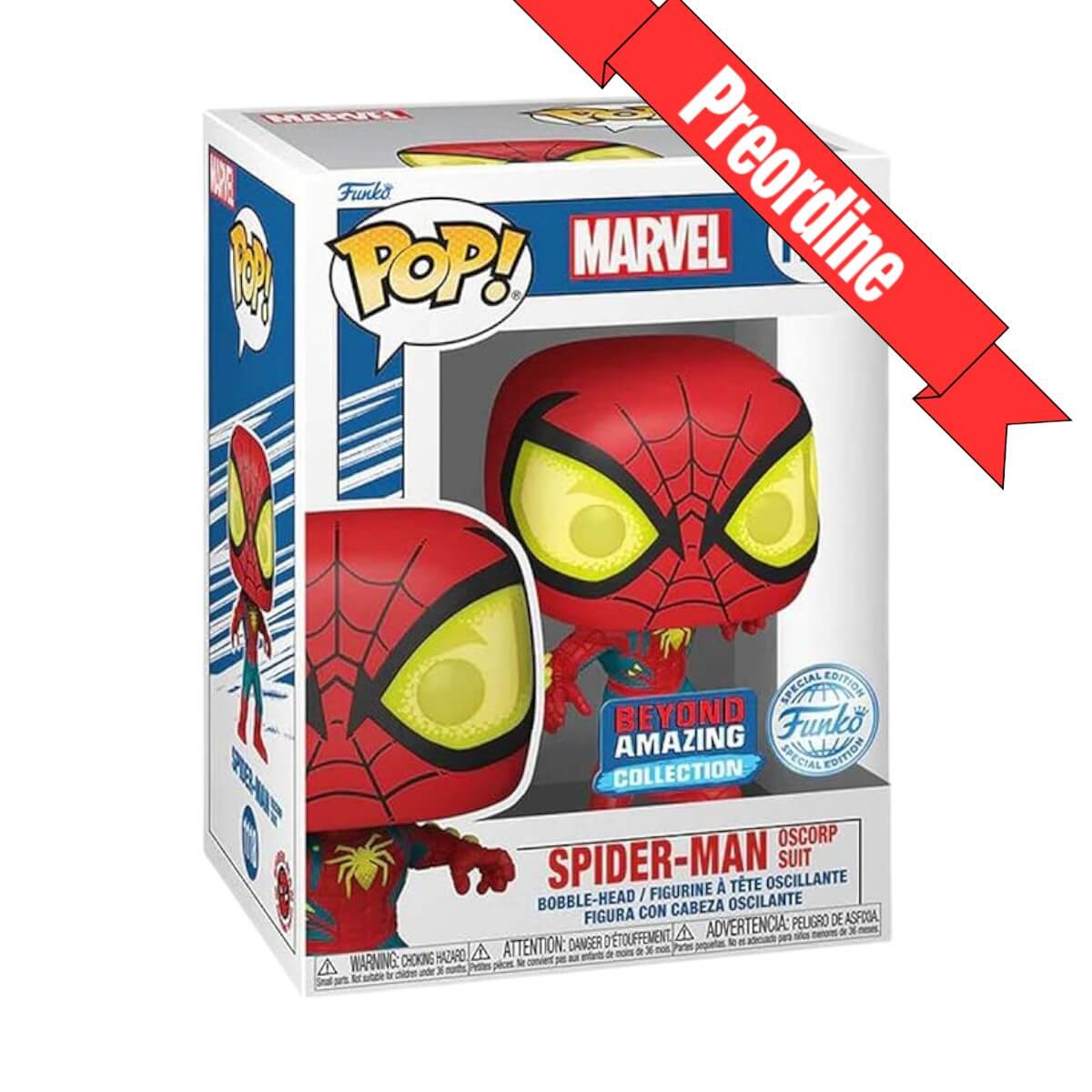 Marvel - Spider-Man Oscorp Suit (Beyond Amazing Collection) (1118) Special Edition Funko Pop! Vinyl Figure 9 cm